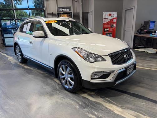 Majestic White 2017 INFINITI QX50 Base