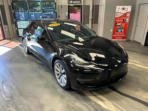 Solid Black 2018 Tesla Model 3 Long Range