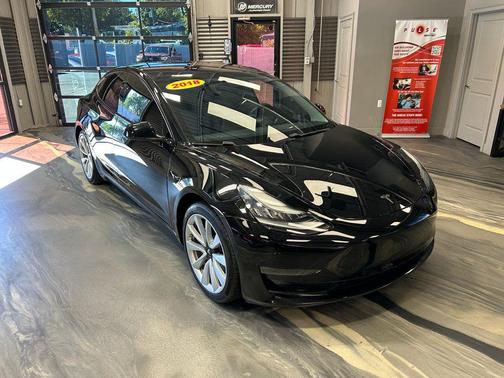 Solid Black 2018 Tesla Model 3 Long Range