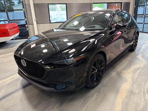 Jet Black Mica 2024 Mazda Mazda3 FWD w/Premium Package