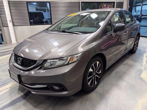 Urban Titanium Metallic 2013 Honda Civic EX-L