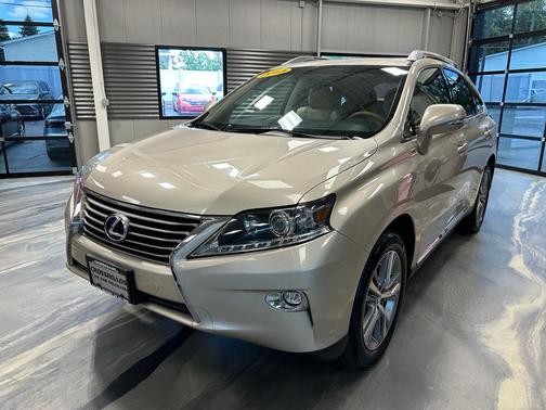 Satin Cashmere Metallic 2015 Lexus RX 450h Base