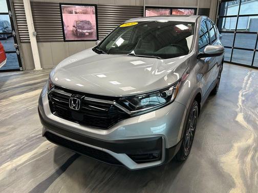 Silver 2021 Honda CR-V AWD EX