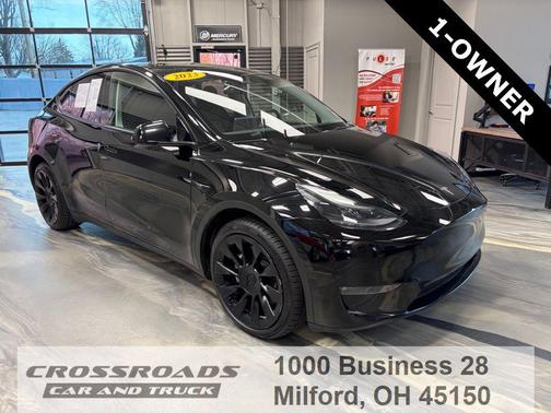 Solid Black 2023 Tesla Model Y Long Range Dual Motor All-Wheel Drive