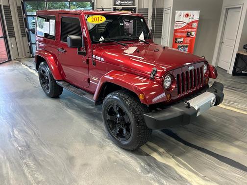 MAROON 2012 Jeep Wrangler Sahara