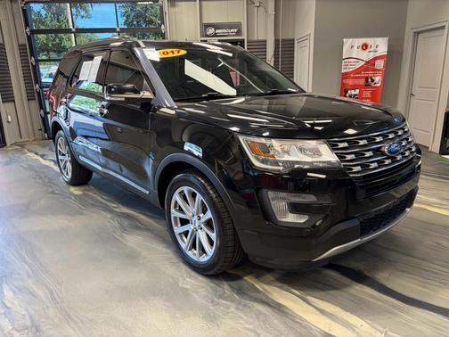 Shadow Black 2017 Ford Explorer Limited