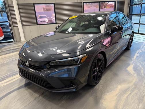 Meteorite Gray Metallic 2023 Honda Civic Sport