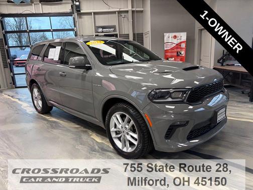 Destroyer Gray Clearcoat 2022 Dodge Durango R/T Plus