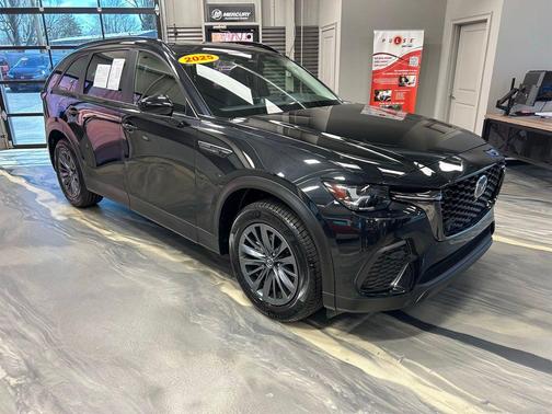 Jet Black 2025 Mazda CX-70 3.3 Turbo Preferred Package