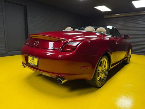 Red 2007 Lexus SC 430 Base