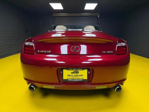 Red 2007 Lexus SC 430 Base