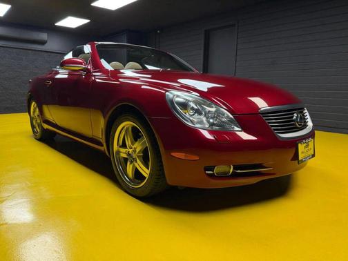 Red 2007 Lexus SC 430 Base