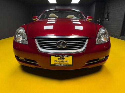 Red 2007 Lexus SC 430 Base
