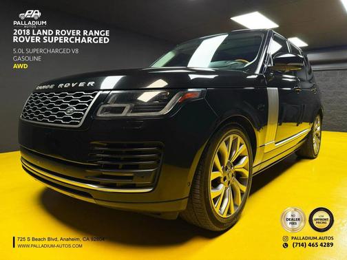 2018 Land Rover Range Rover 5.0L Supercharged