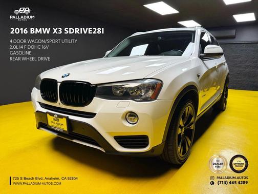 2016 BMW X3 sDrive28i