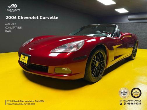 Burgundy 2006 Chevrolet Corvette Base