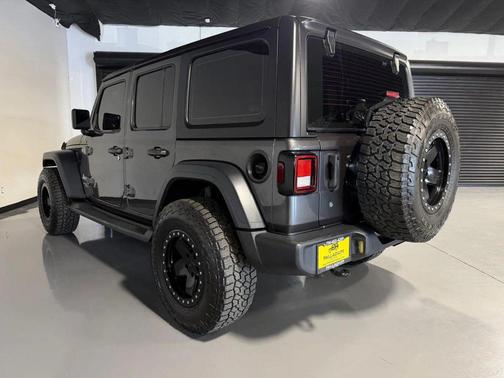Grey 2018 Jeep Wrangler Unlimited Sport