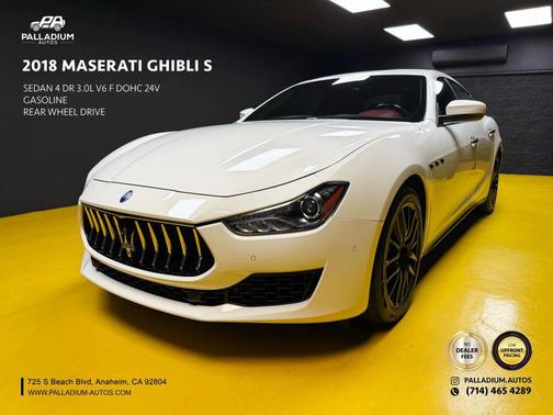 2018 Maserati Ghibli S