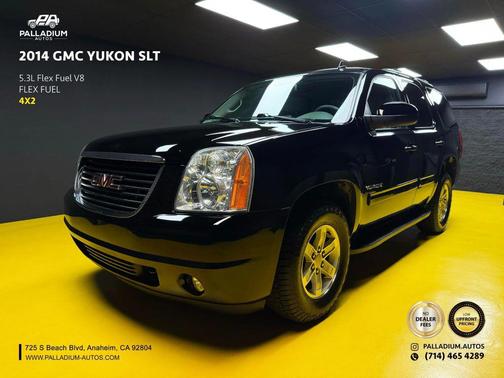 Black 2014 GMC Yukon SLT