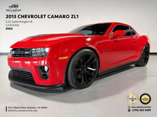 Red 2013 Chevrolet Camaro ZL1