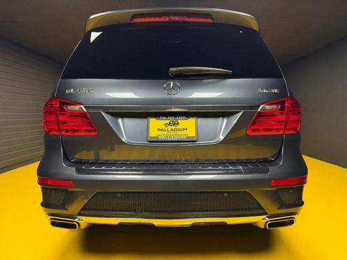 Grey 2015 Mercedes-Benz GL-Class 4MATIC