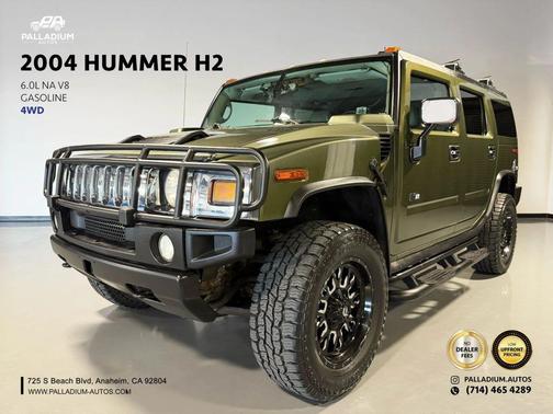 Green 2004 Hummer H2 Base