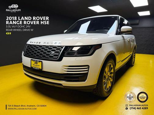 2018 Land Rover Range Rover 3.0L Supercharged HSE