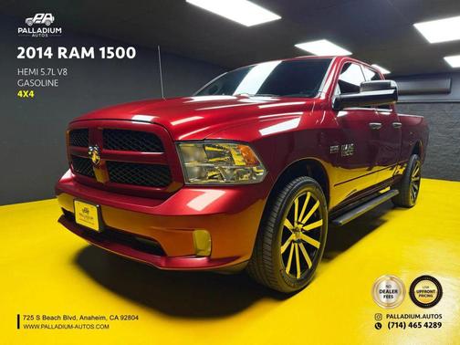Deep Cherry Red Crystal Pearlcoat 2014 RAM 1500 Tradesman/Express
