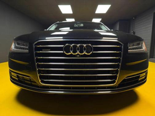 Black 2015 Audi A8 L 4.0T