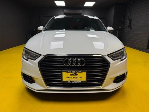 White 2019 Audi A3 Premium