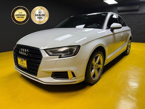 White 2019 Audi A3 Premium