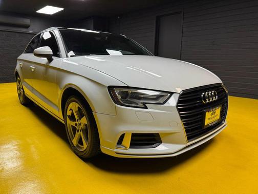 White 2019 Audi A3 Premium
