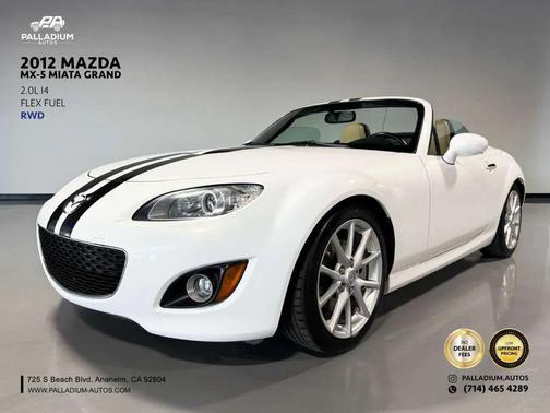 White 2012 Mazda MX-5 Miata Grand Touring