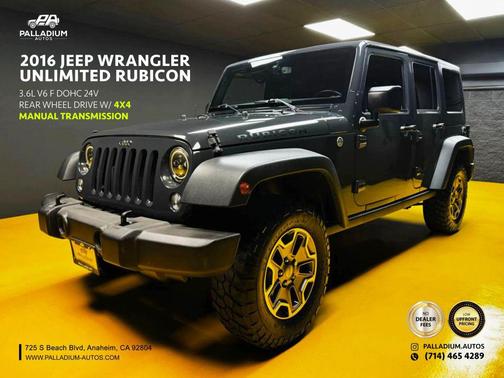 2016 Jeep Wrangler Unlimited Rubicon