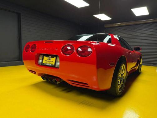 Red 2001 Chevrolet Corvette Z06