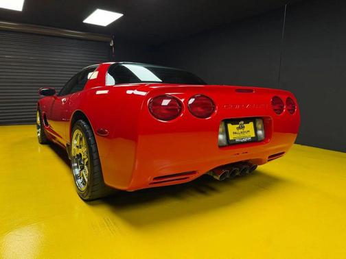 Red 2001 Chevrolet Corvette Z06