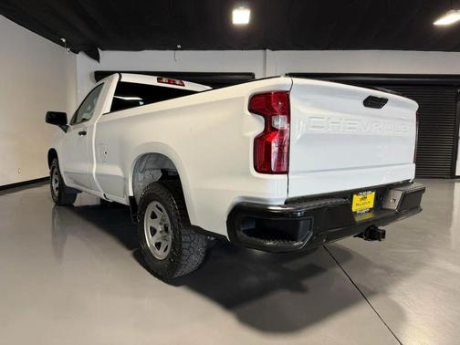 Summit White 2021 Chevrolet Silverado 1500 WT
