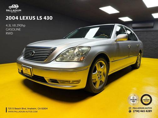 Silver 2004 Lexus LS 430 Base
