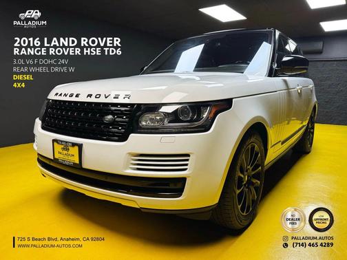 2016 Land Rover Range Rover 3.0L Turbocharged Diesel HSE Td6