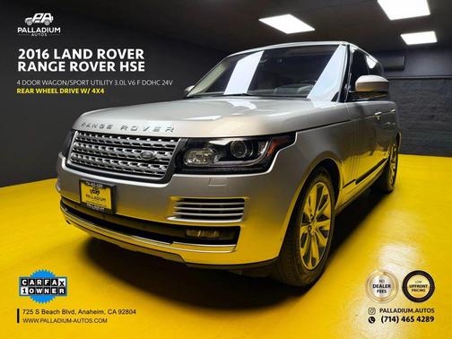 2016 Land Rover Range Rover 3.0L Supercharged HSE