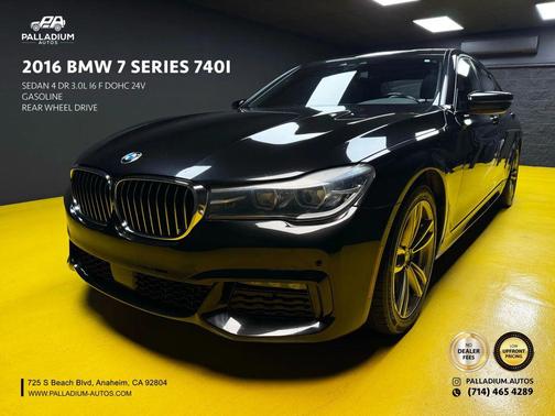 2016 BMW 740 740i Sedan 4D