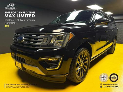 Black 2019 Ford Expedition Max Limited