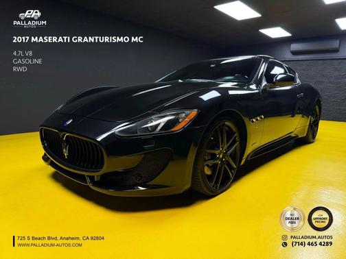 Black 2017 Maserati GranTurismo MC