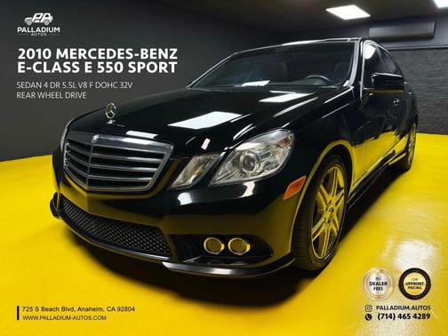 2010 Mercedes-Benz E-Class E 550 Sedan 4D