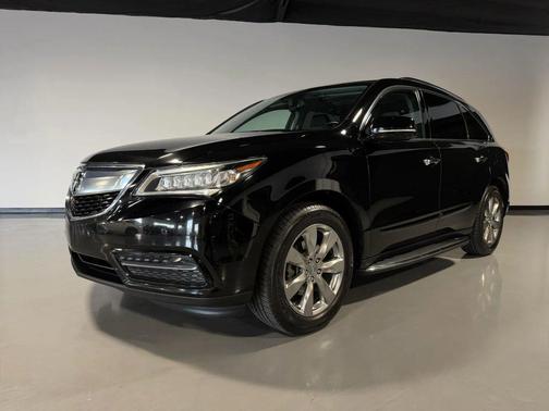 Crystal Black Pearl 2014 Acura MDX 3.5L
