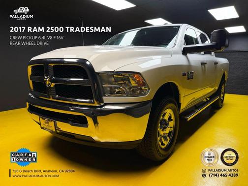 2017 RAM 2500 Tradesman Crew Cab 4x2 6'4' Box