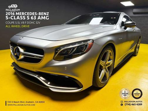 2016 Mercedes-Benz AMG S 63 4MATIC