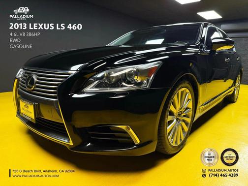 Black 2013 Lexus LS 460 Base