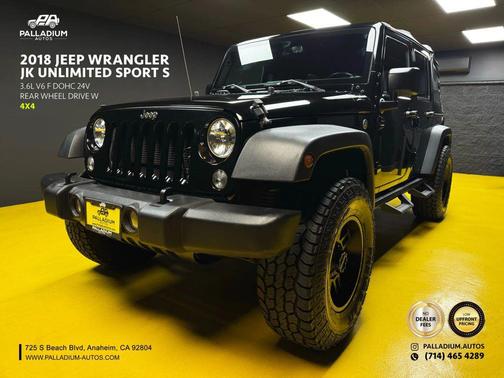 2018 Jeep Wrangler JK Unlimited Sport