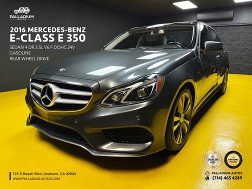 2016 Mercedes-Benz E-Class E 350 Sedan 4D